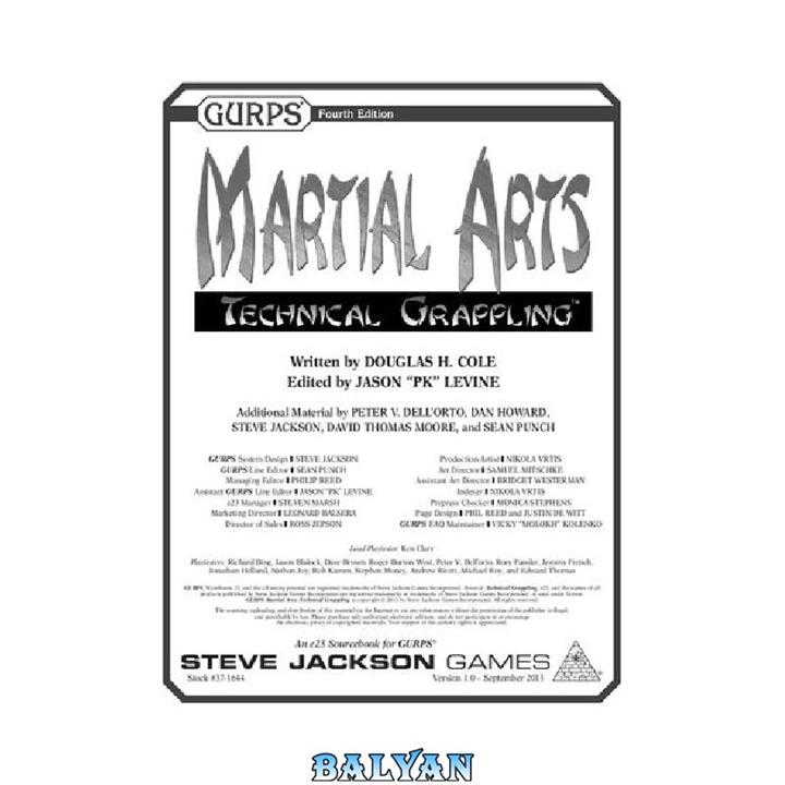 دانلود کتاب GURPS Martial Arts – Technical Grappling